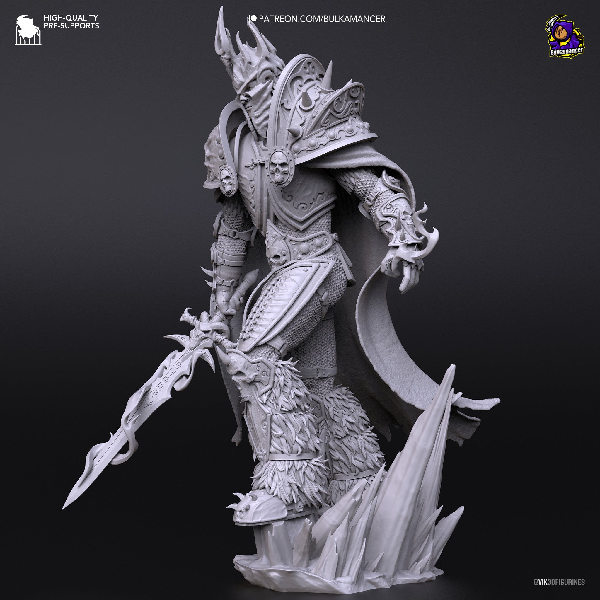 Fallen Prince - Maximum Detailed 16K Resin Statue