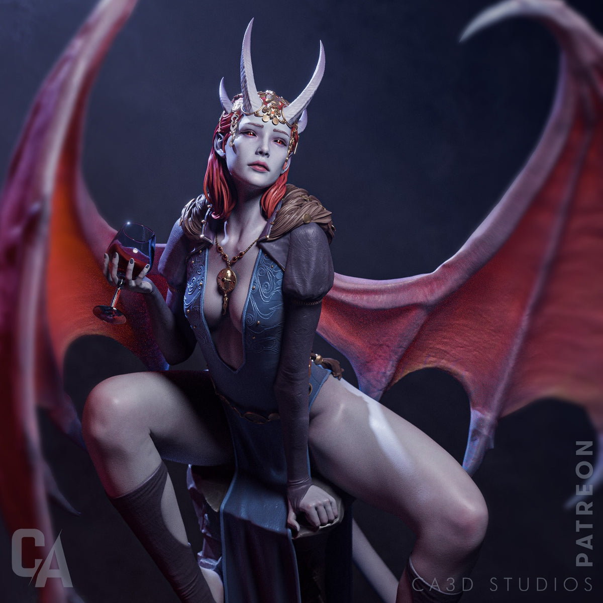 Devil’s Bargain - Maximum Detailed 16K Resin Statue