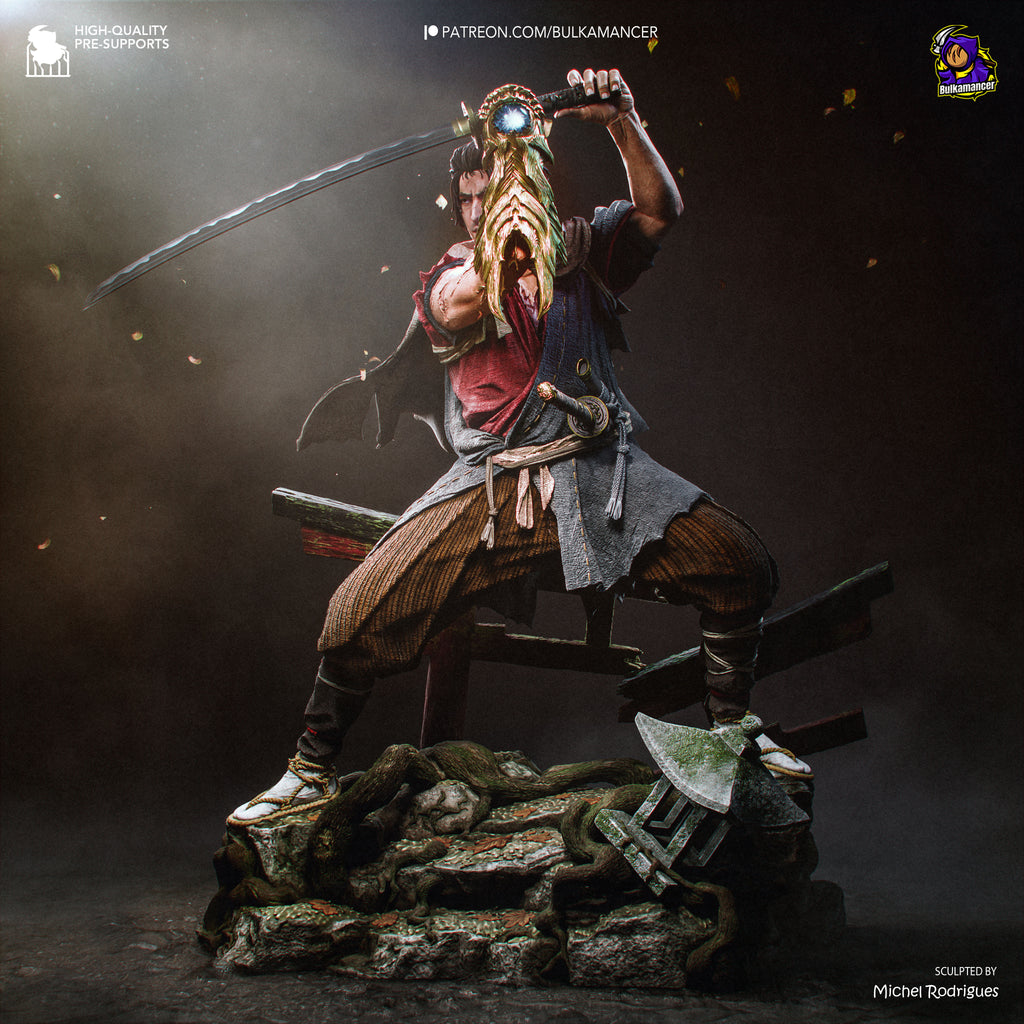 Blade Of The Oni - Maximum Detailed 16K Resin Statue