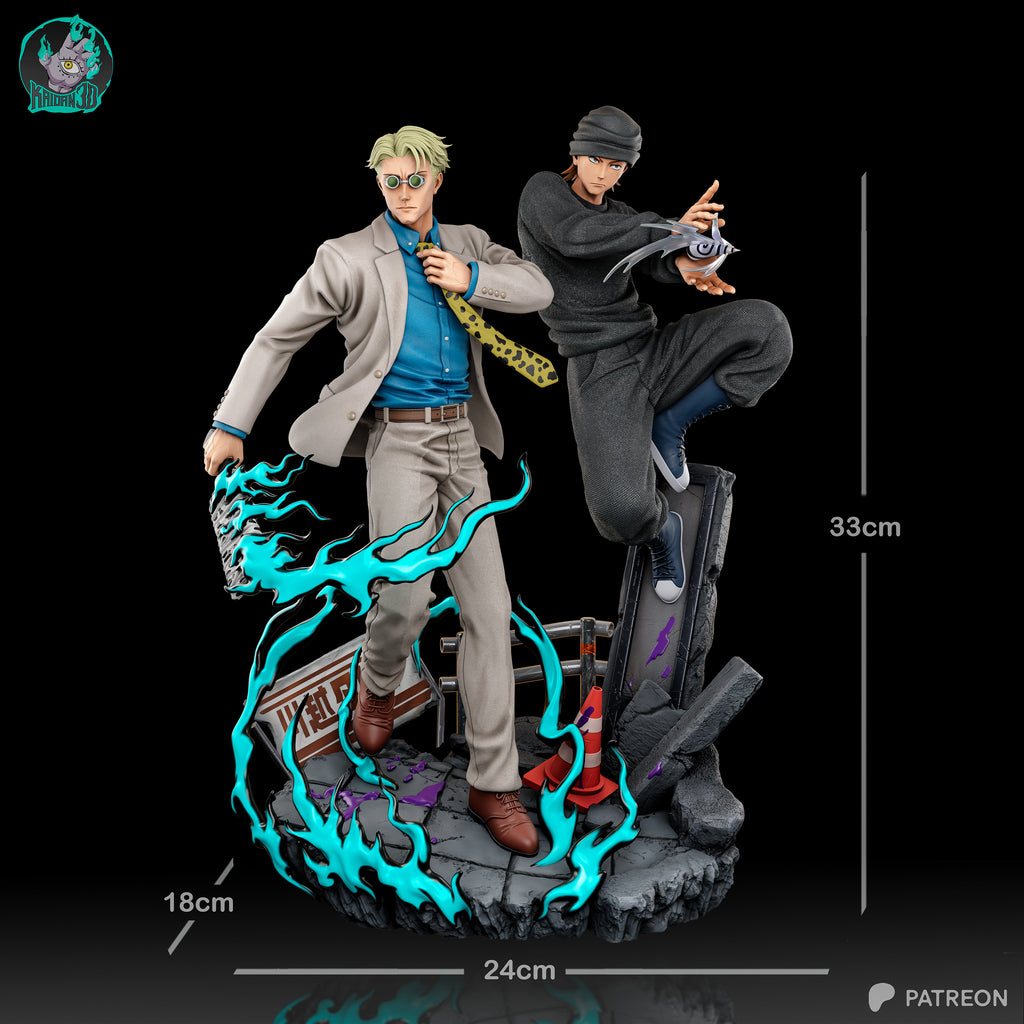 Cursed Brotherhood - Maximum Detailed 16K Resin Statue