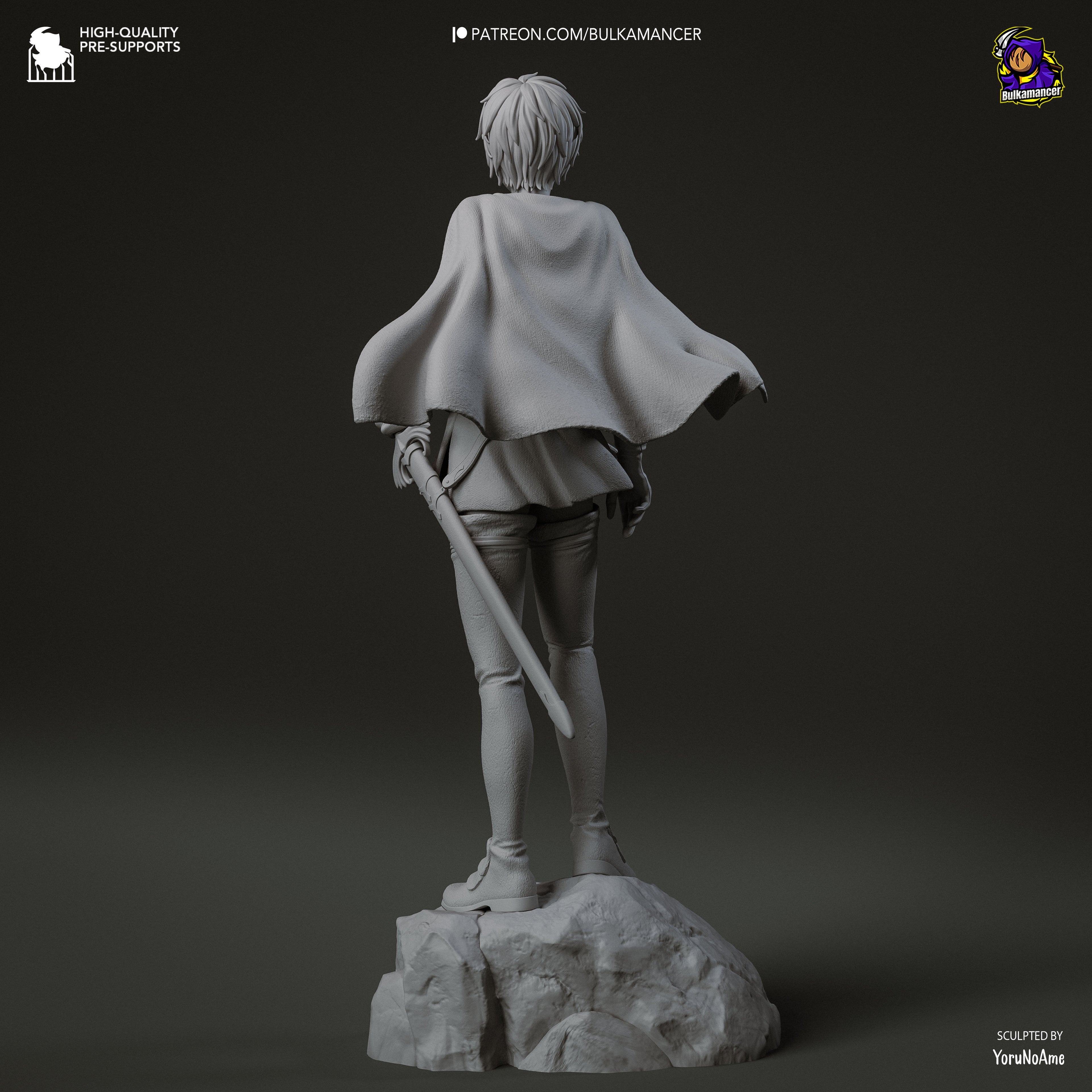 Falcon Commander - Maximum Detailed 16K Resin Statue