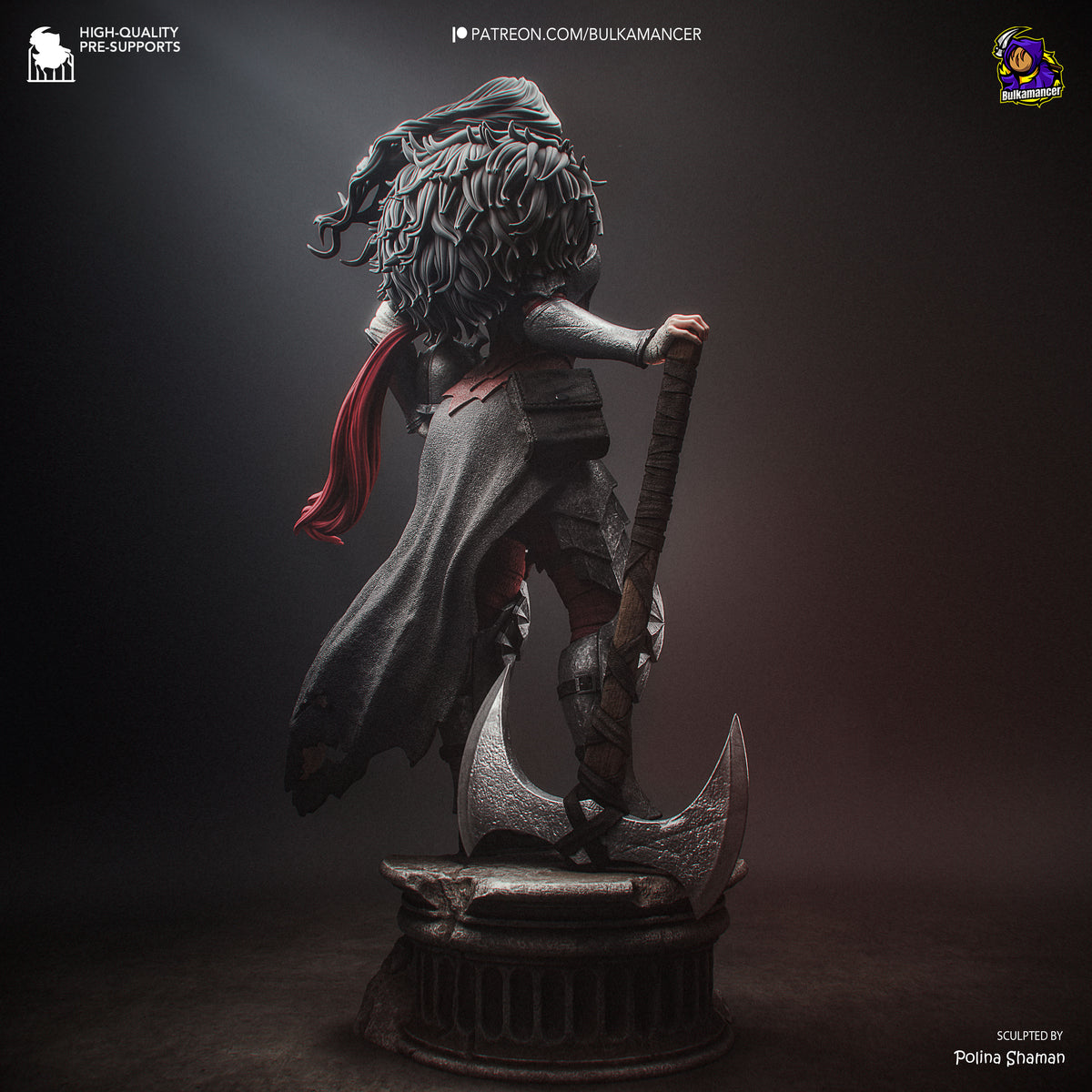 Warborn - Maximum Detailed 16K Resin Statue