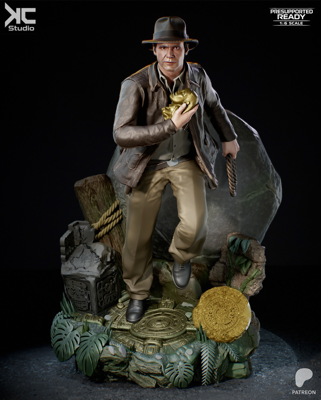 Relic Seeker - Maximum Detailed 16K Resin Statue