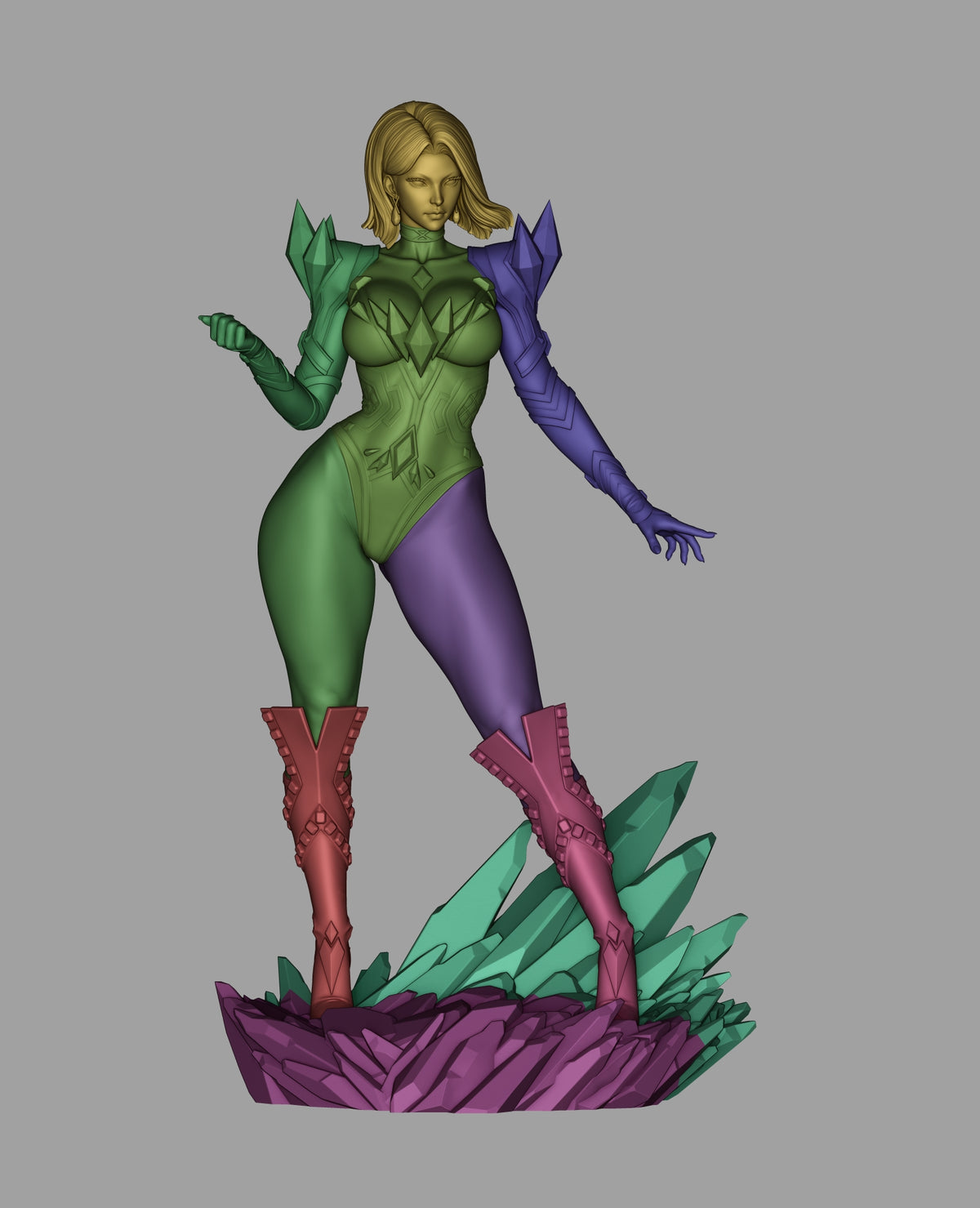Diamond Mind - Maximum Detailed 16K Resin Statue