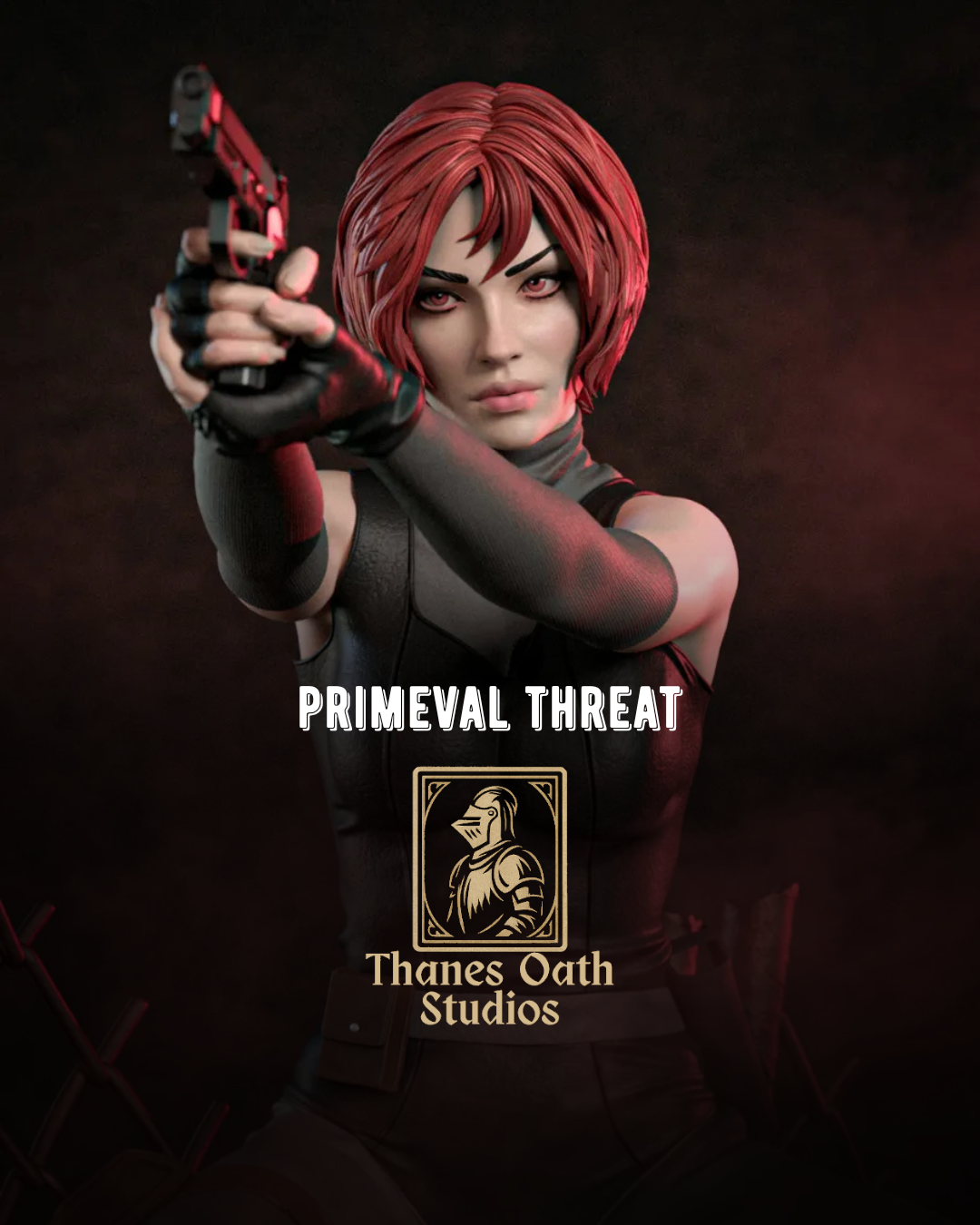 Primeval Threat - Maximum Detailed 16K Resin Statue