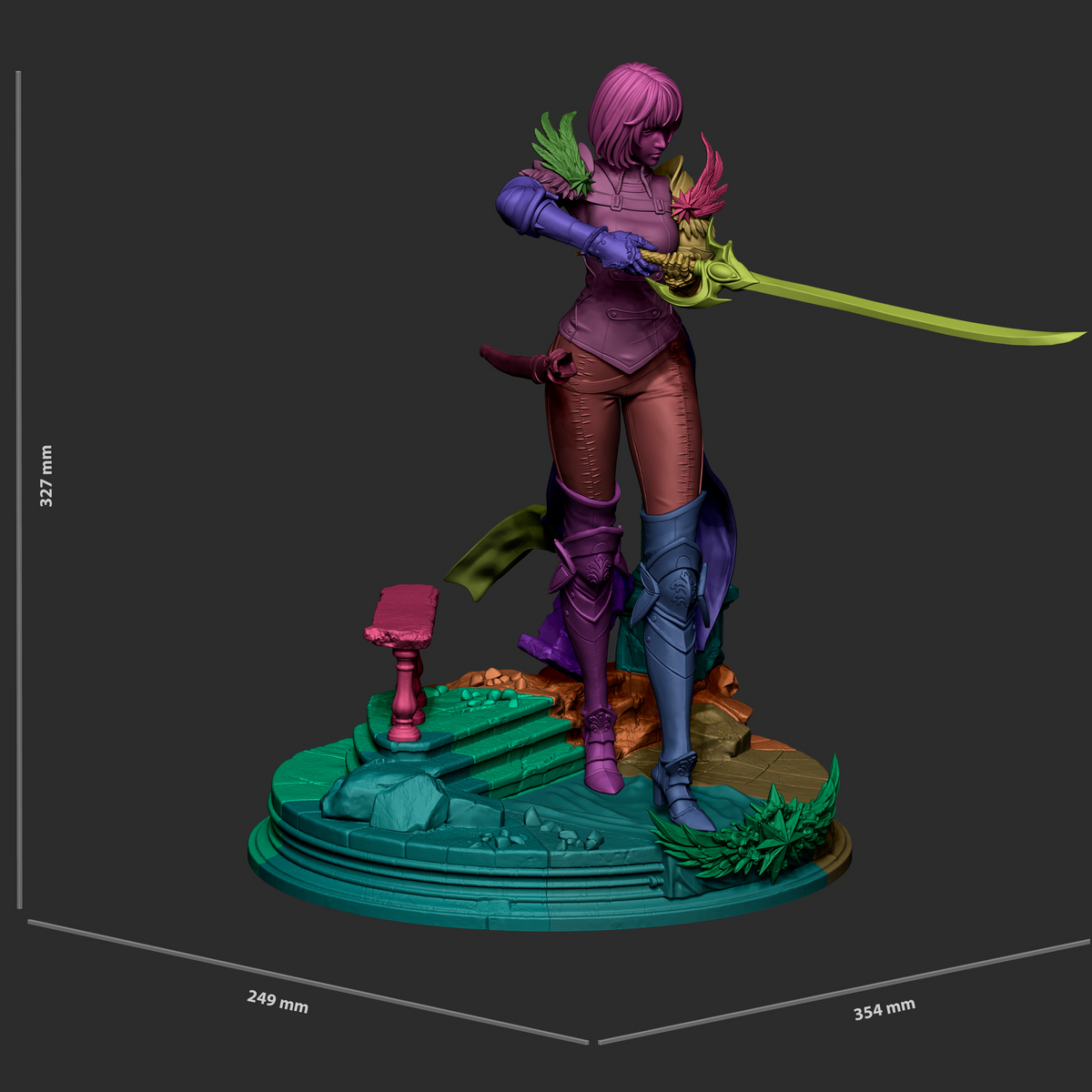 Dawn’s Edge - Maximum Detailed 16K Resin Statue