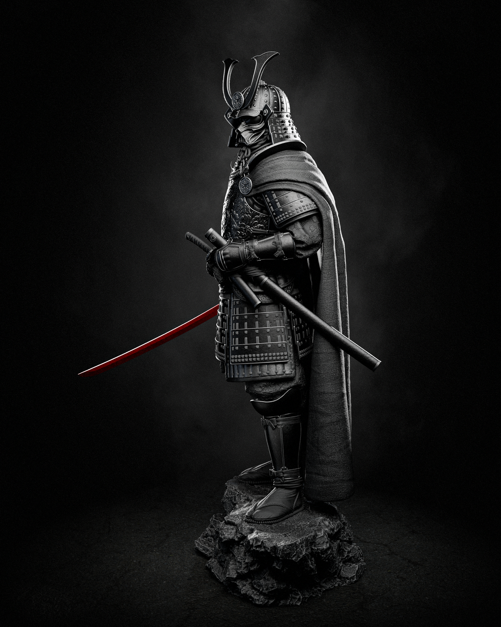The Dark Daimyo - Maximum Detailed 16K Resin Statue