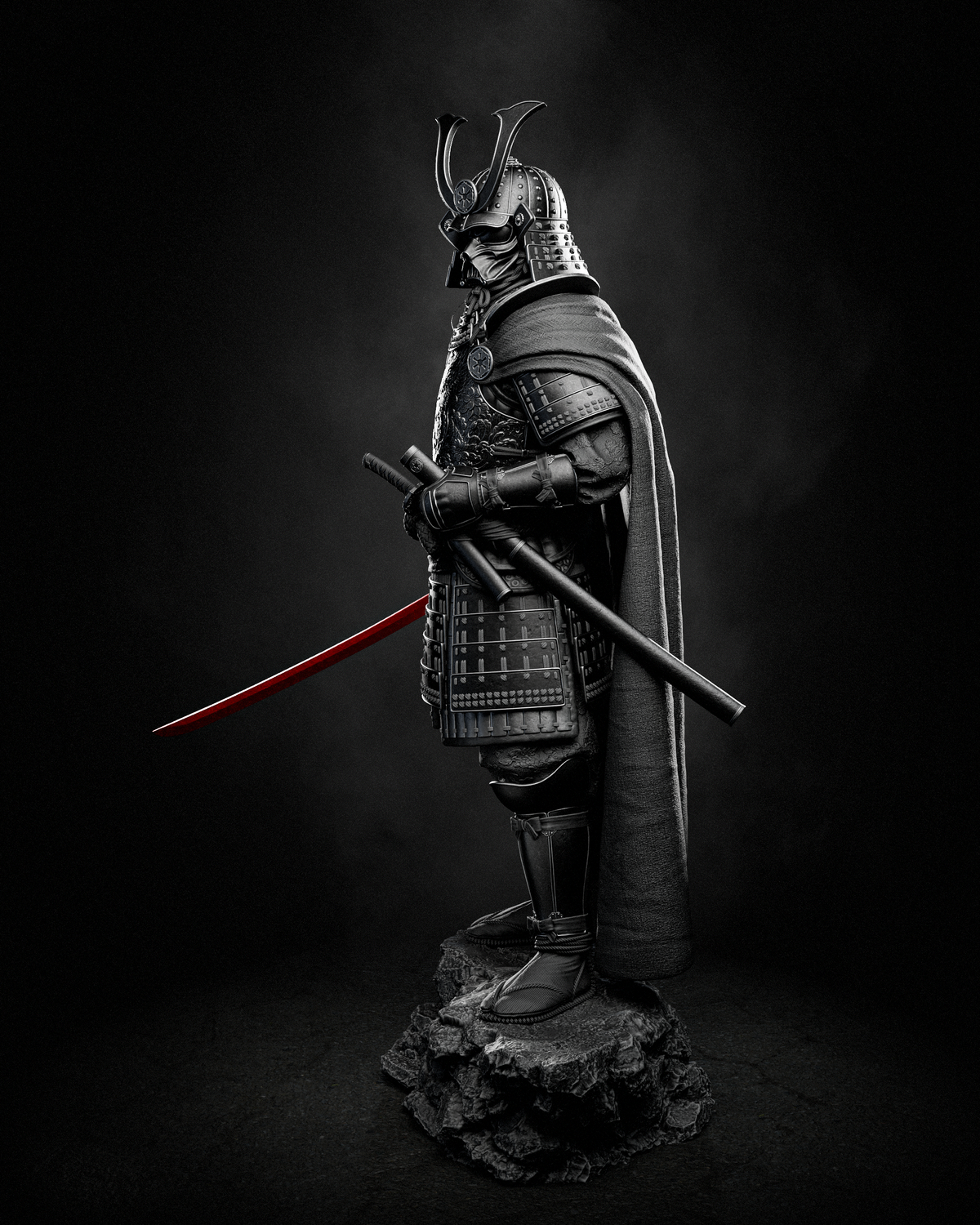 The Dark Daimyo - Maximum Detailed 16K Resin Statue