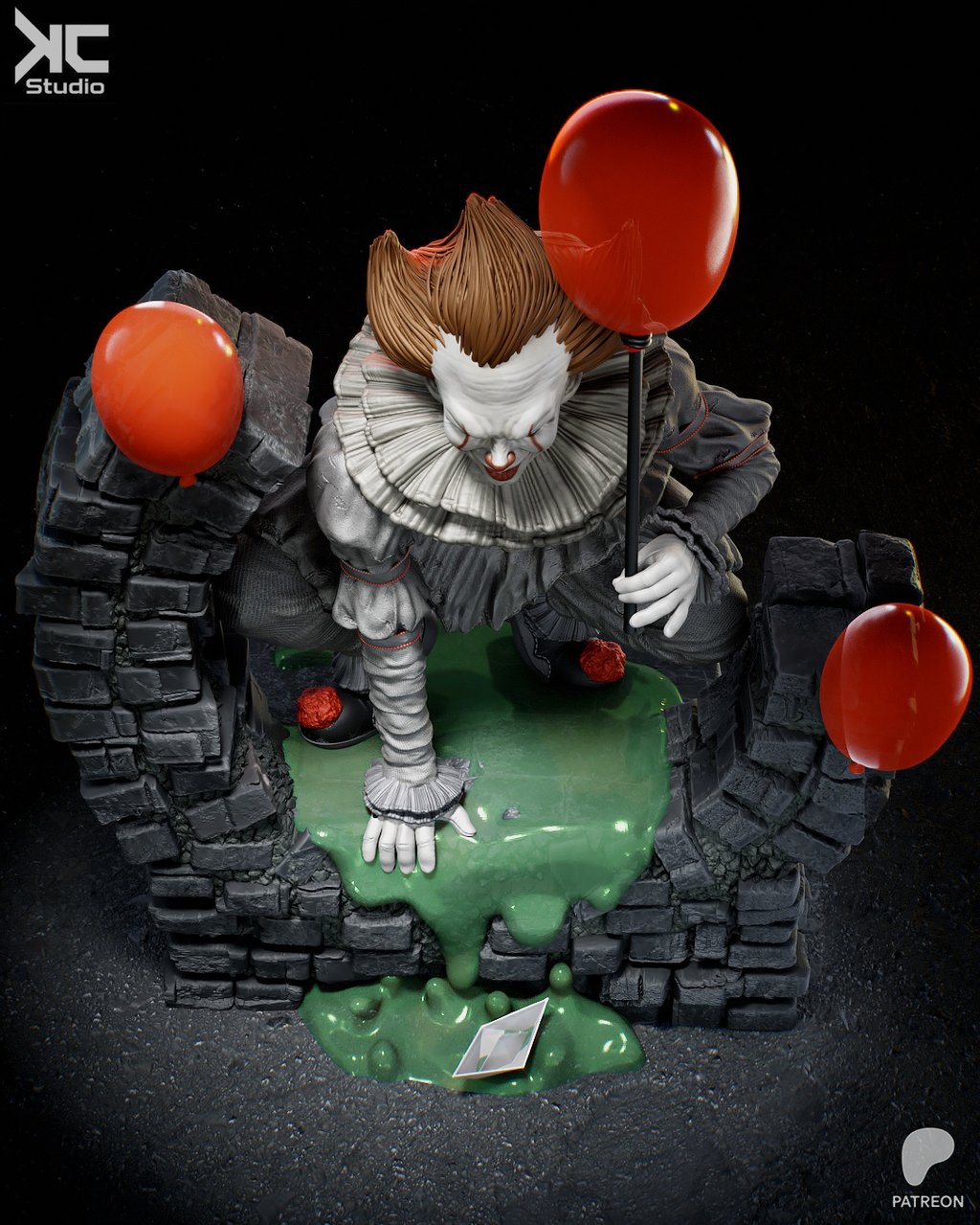 We All Float - Maximum Detailed 16K Resin Statue