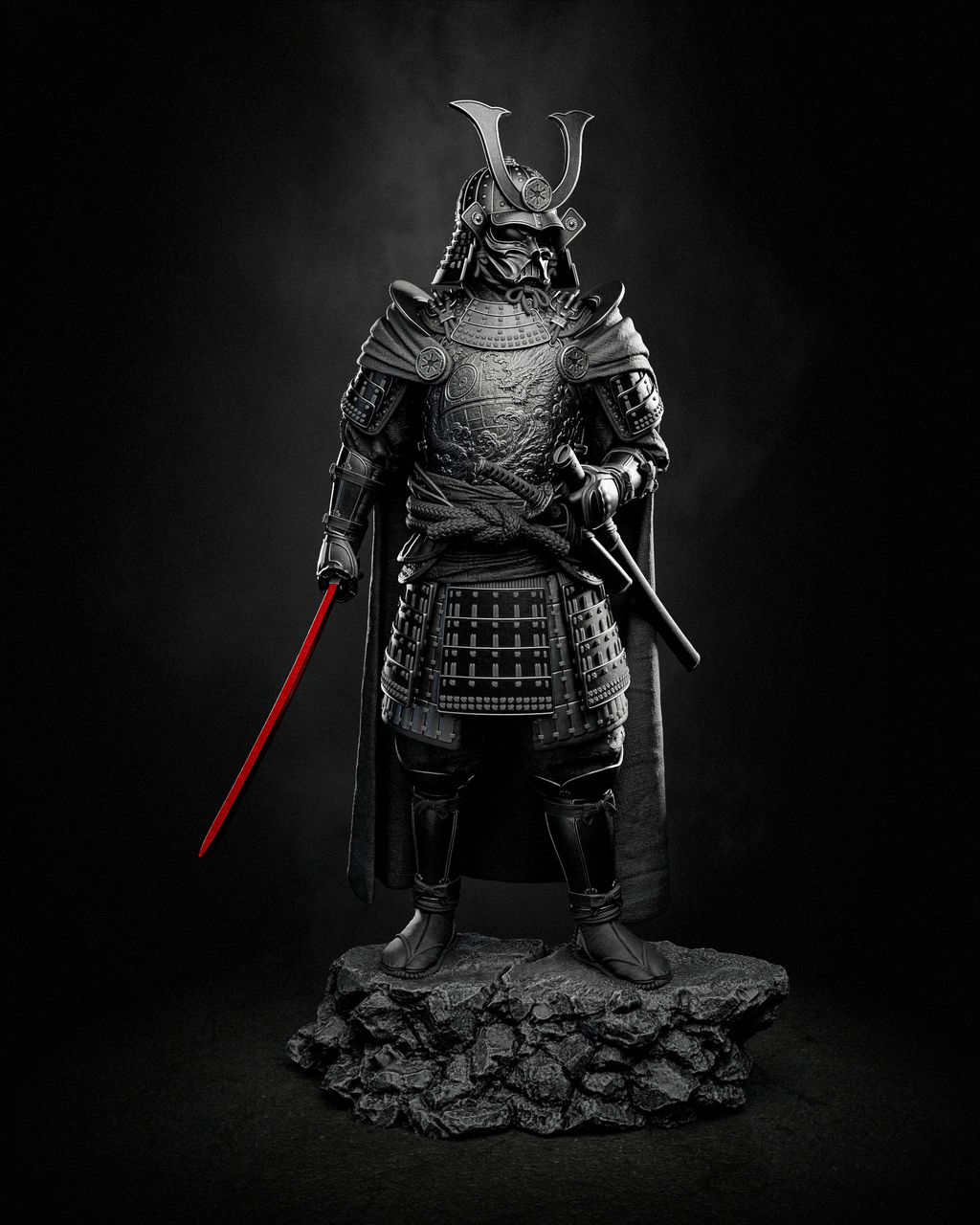 The Dark Daimyo - Maximum Detailed 16K Resin Statue