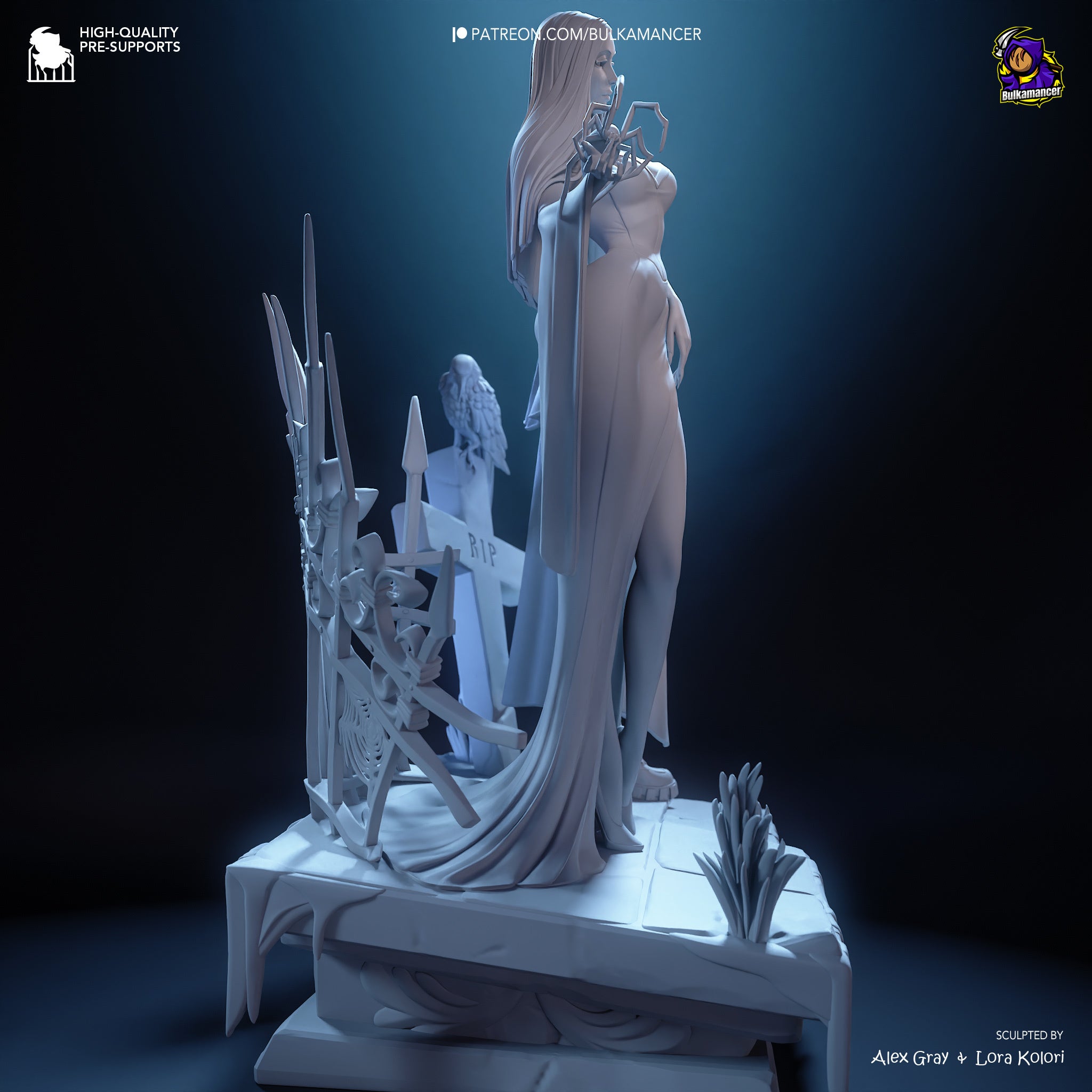 The Matron & The Maiden - Maximum Detailed 16K Resin Statue