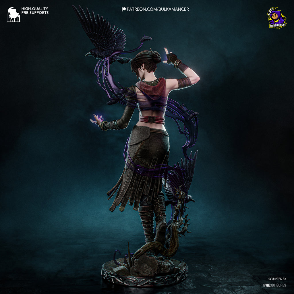 Witch Of The Wilds - Maximum Detailed 16K Resin Statue