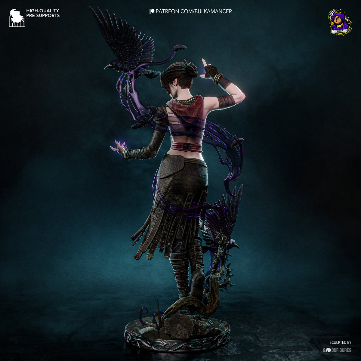 Witch Of The Wilds - Maximum Detailed 16K Resin Statue