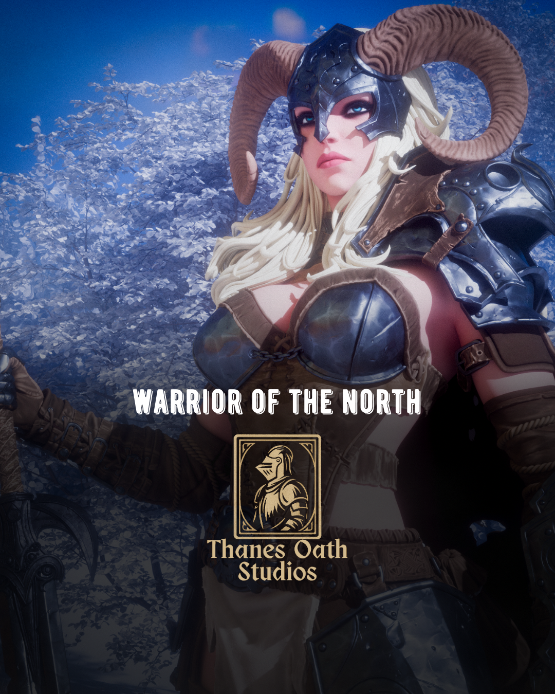 Warrior Of The North - Maximum Detailed 16K Resin Statue