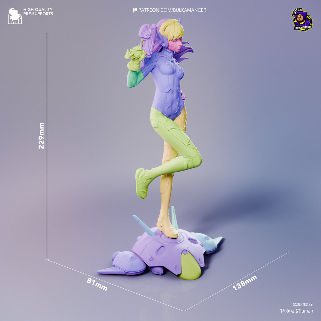 Neon Ace - Maximum Detailed 16K Resin Statue
