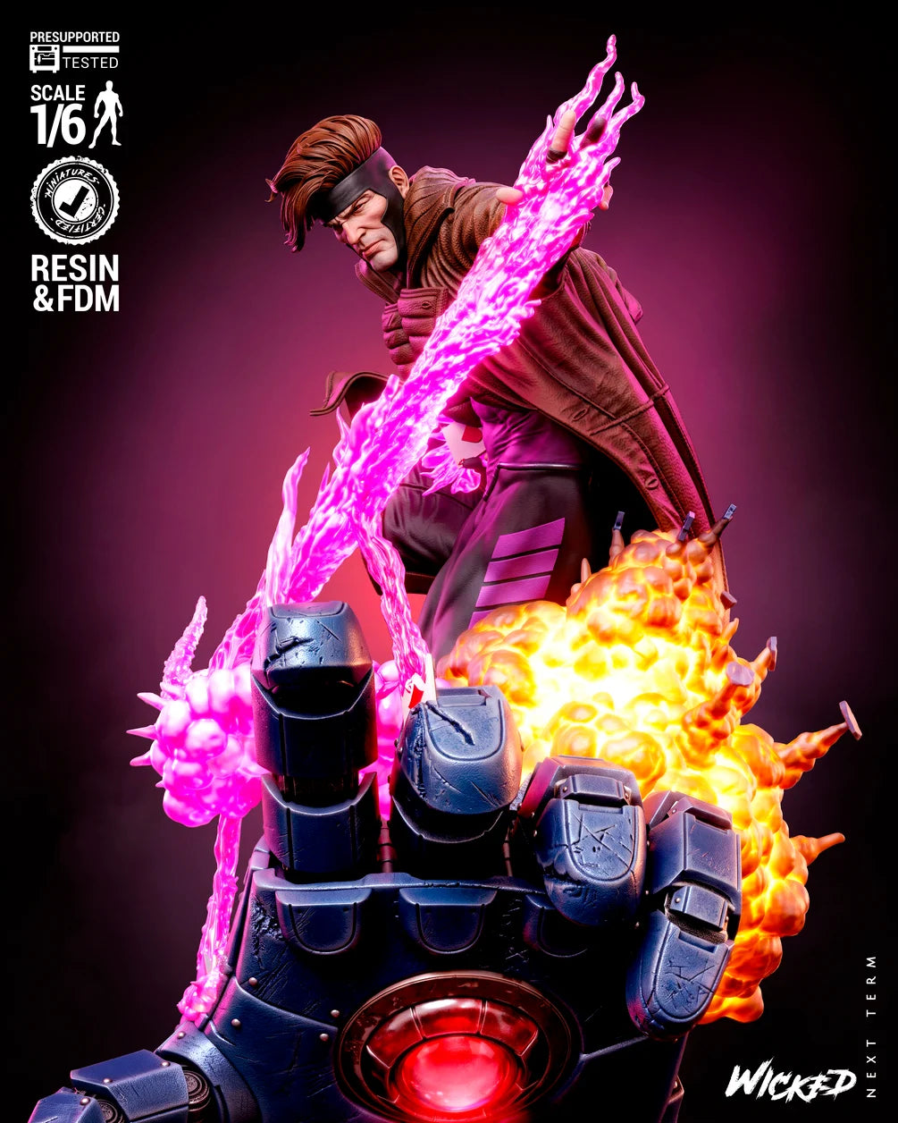 Charged Hand - Maximum Detailed 16K Resin Statue