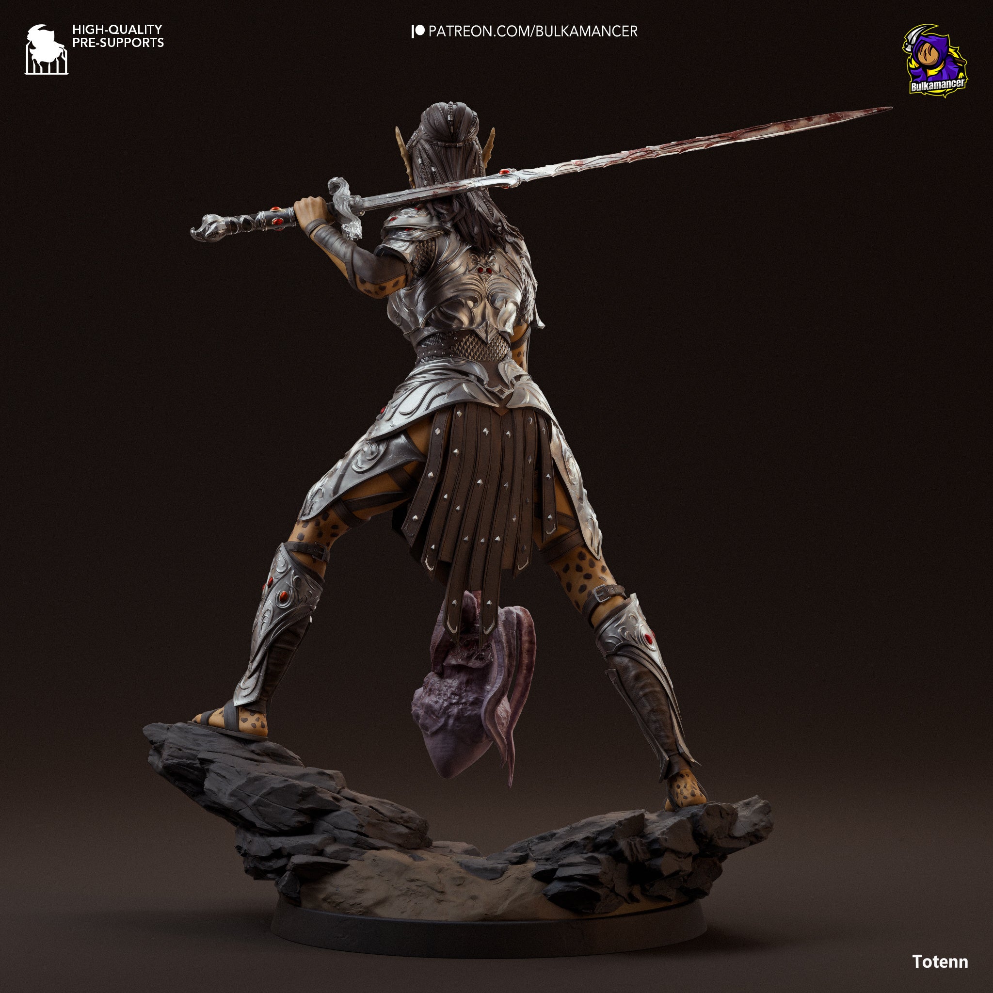 The Astral Vanguard - Maximum Detailed 16K Resin Statue