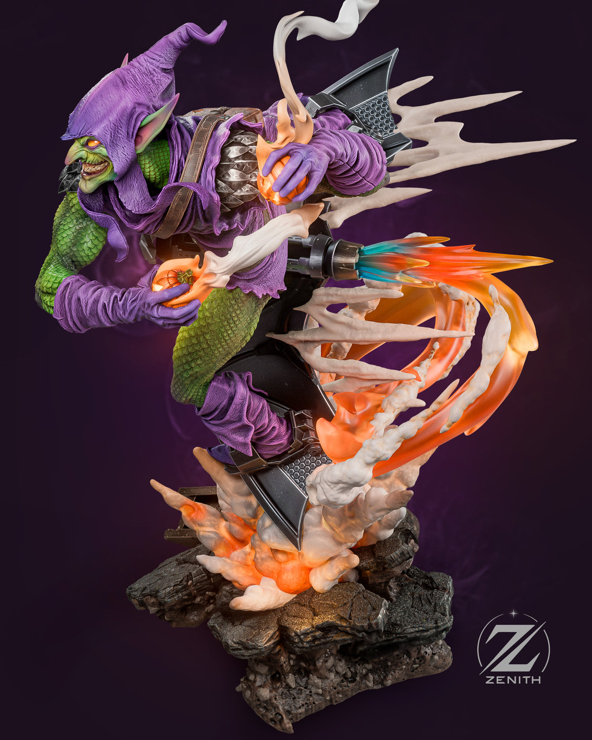 The Pumpkin Fiend - Maximum Detailed 16K Resin Statue