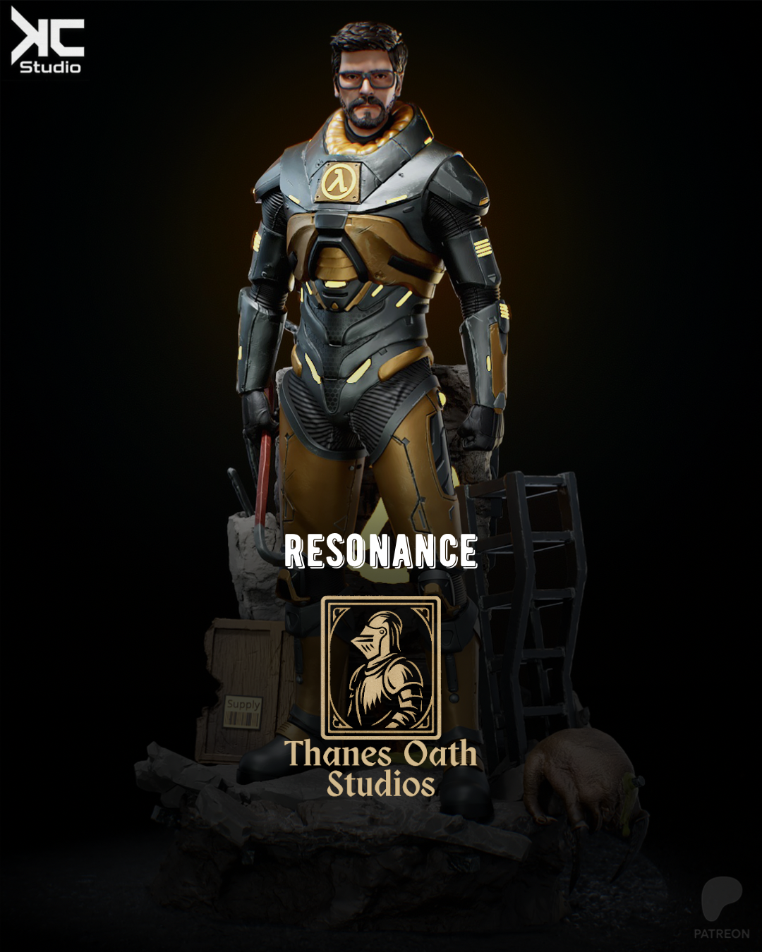 Resonance - Maximum Detailed 16K Resin Statue