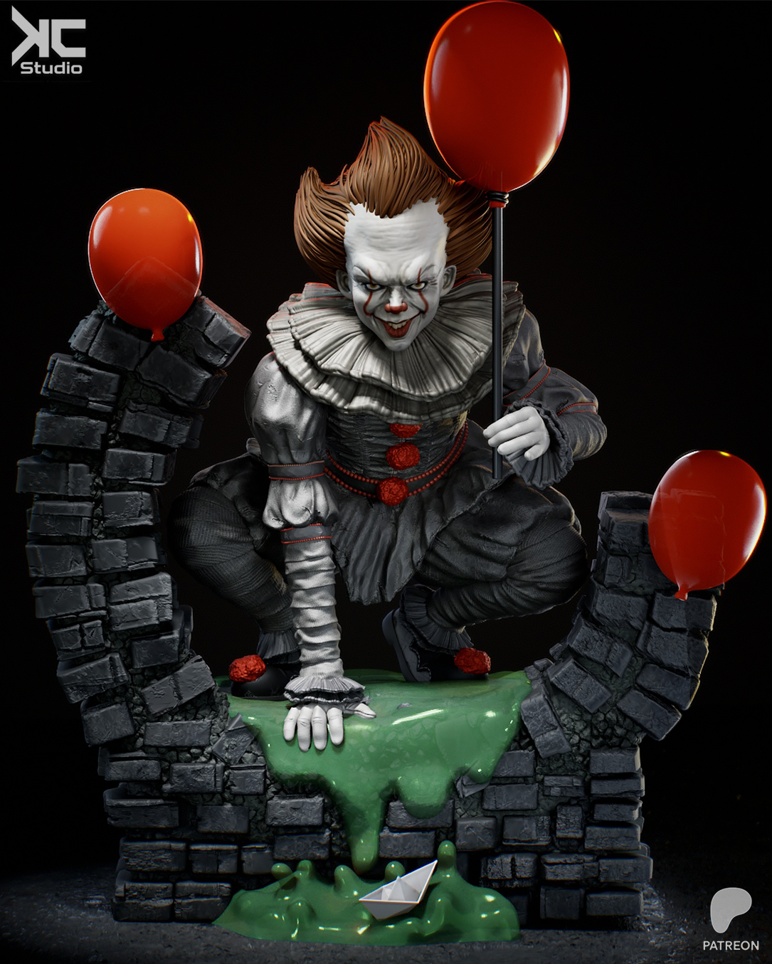 We All Float - Maximum Detailed 16K Resin Statue
