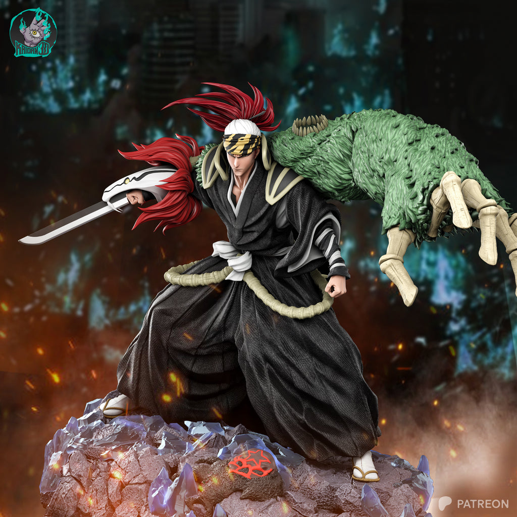 The Crimson Commander - Maximum Detailed 16K Resin Statue