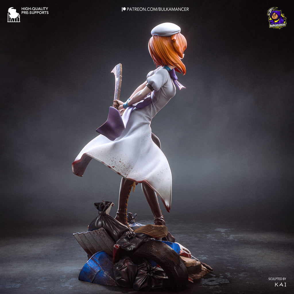 The Unravelled Smile - Maximum Detailed 16K Resin Statue