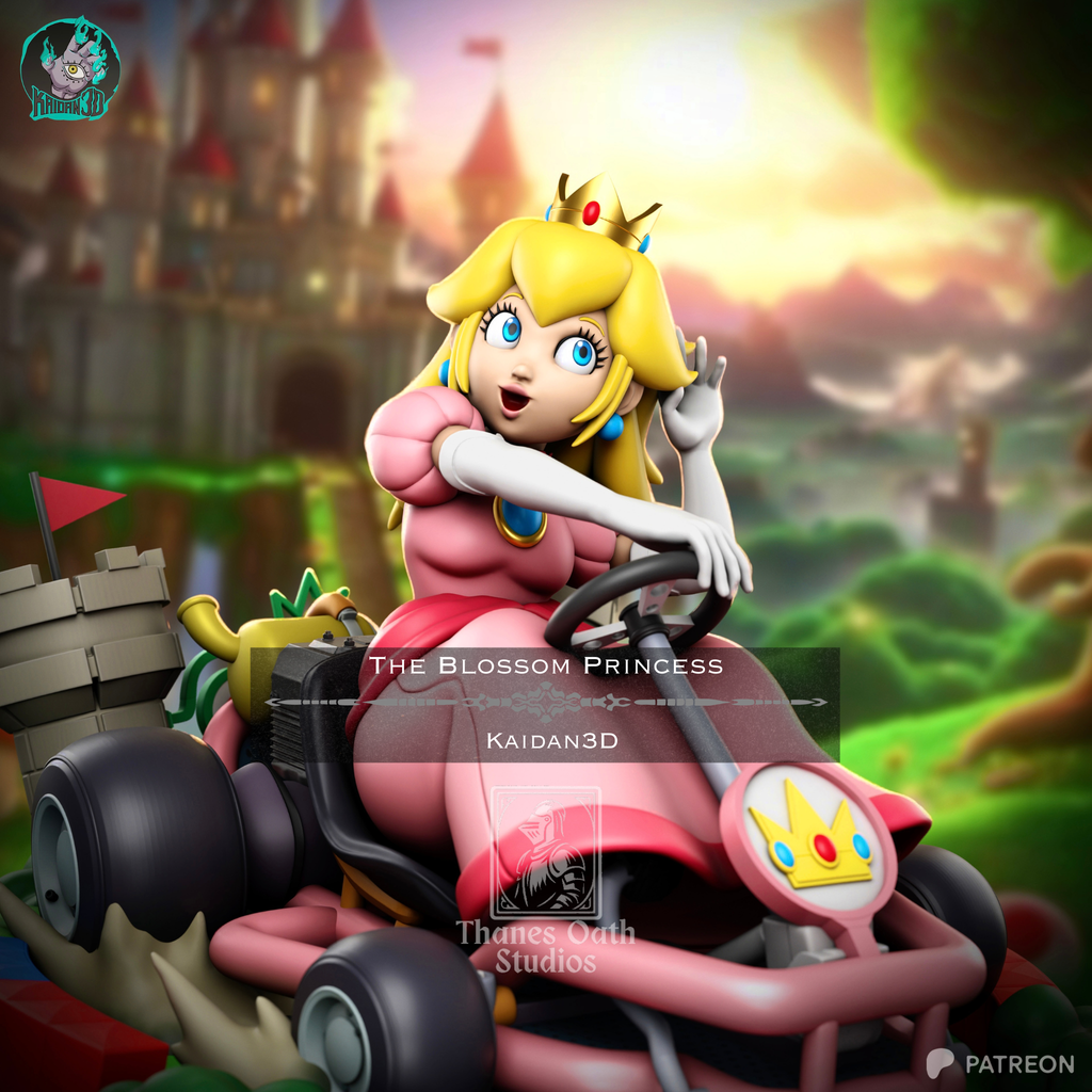 The Blossom Princess - Maximum Detailed 16K Resin Statue