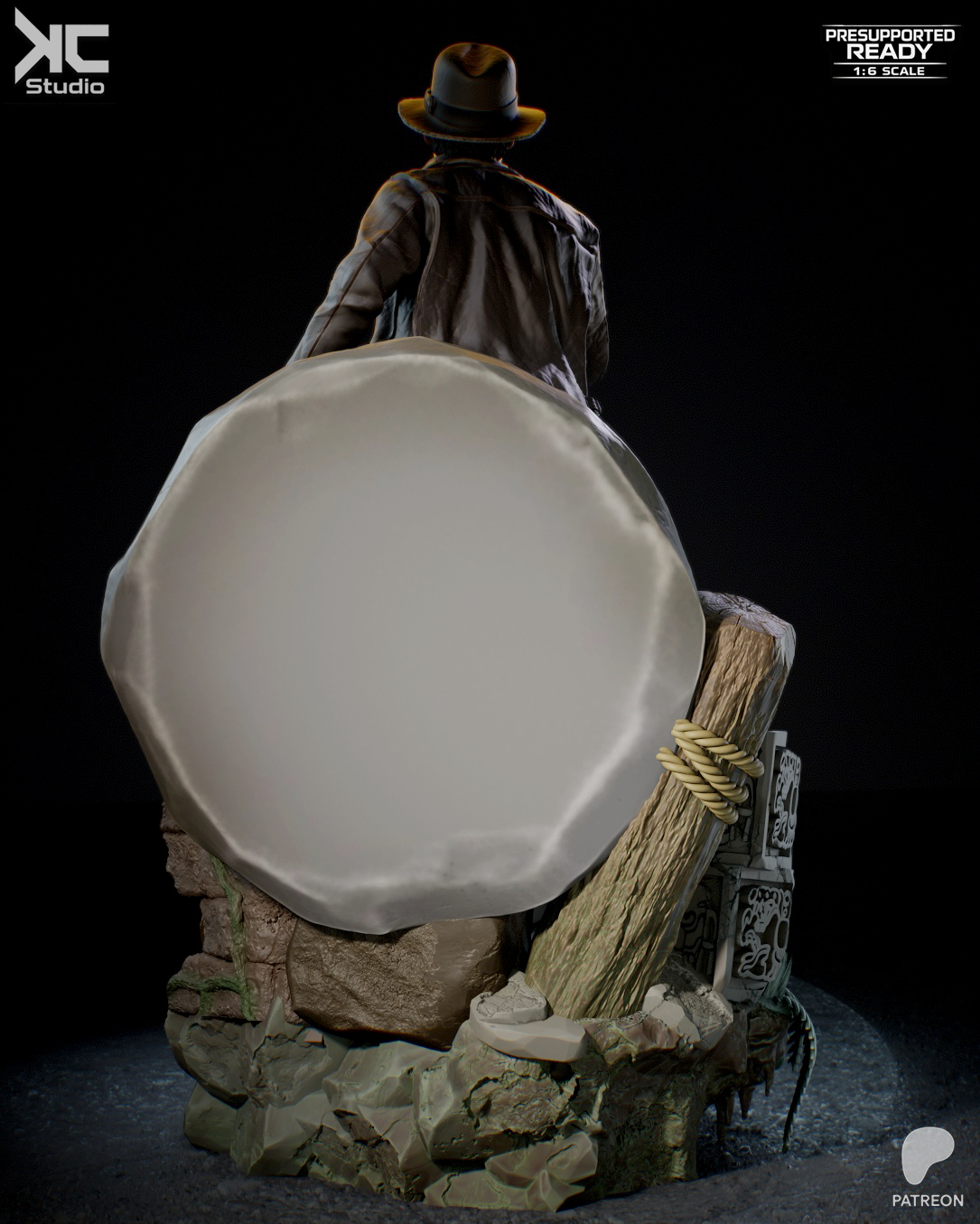 Relic Seeker - Maximum Detailed 16K Resin Statue