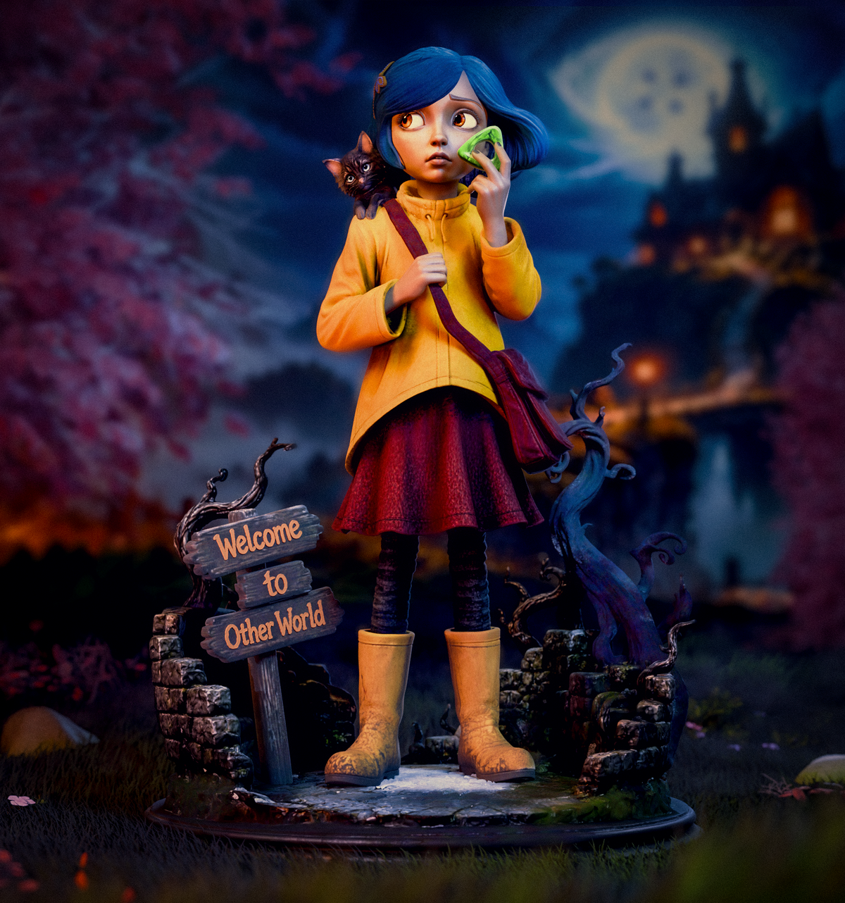 The Other Side - Maximum Detailed 16K Resin Statue