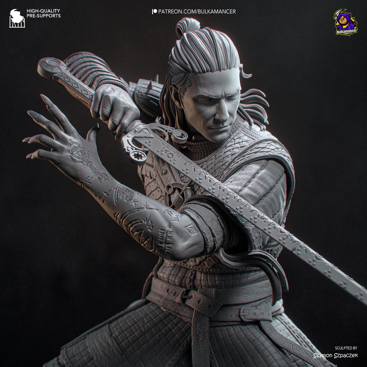 Blood & Dawn - Maximum Detailed 16K Resin Statue