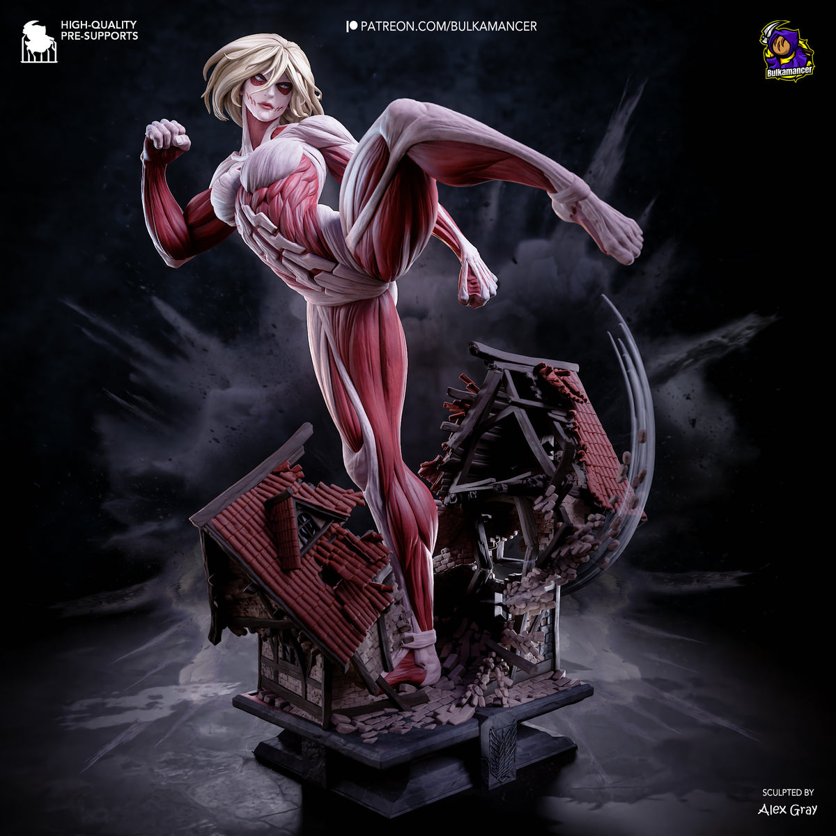 Hardened Fury - Maximum Detailed 16K Resin Statue