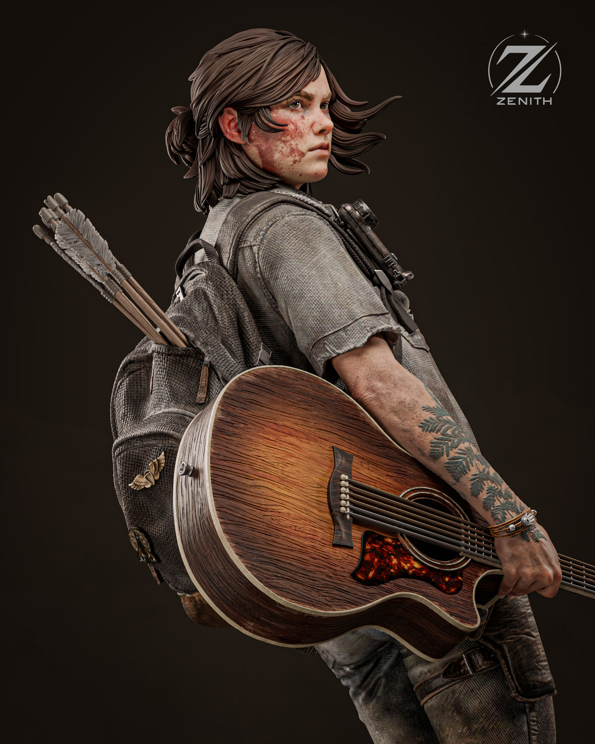 Survivor’s Song - Maximum Detailed 16K Resin Statue