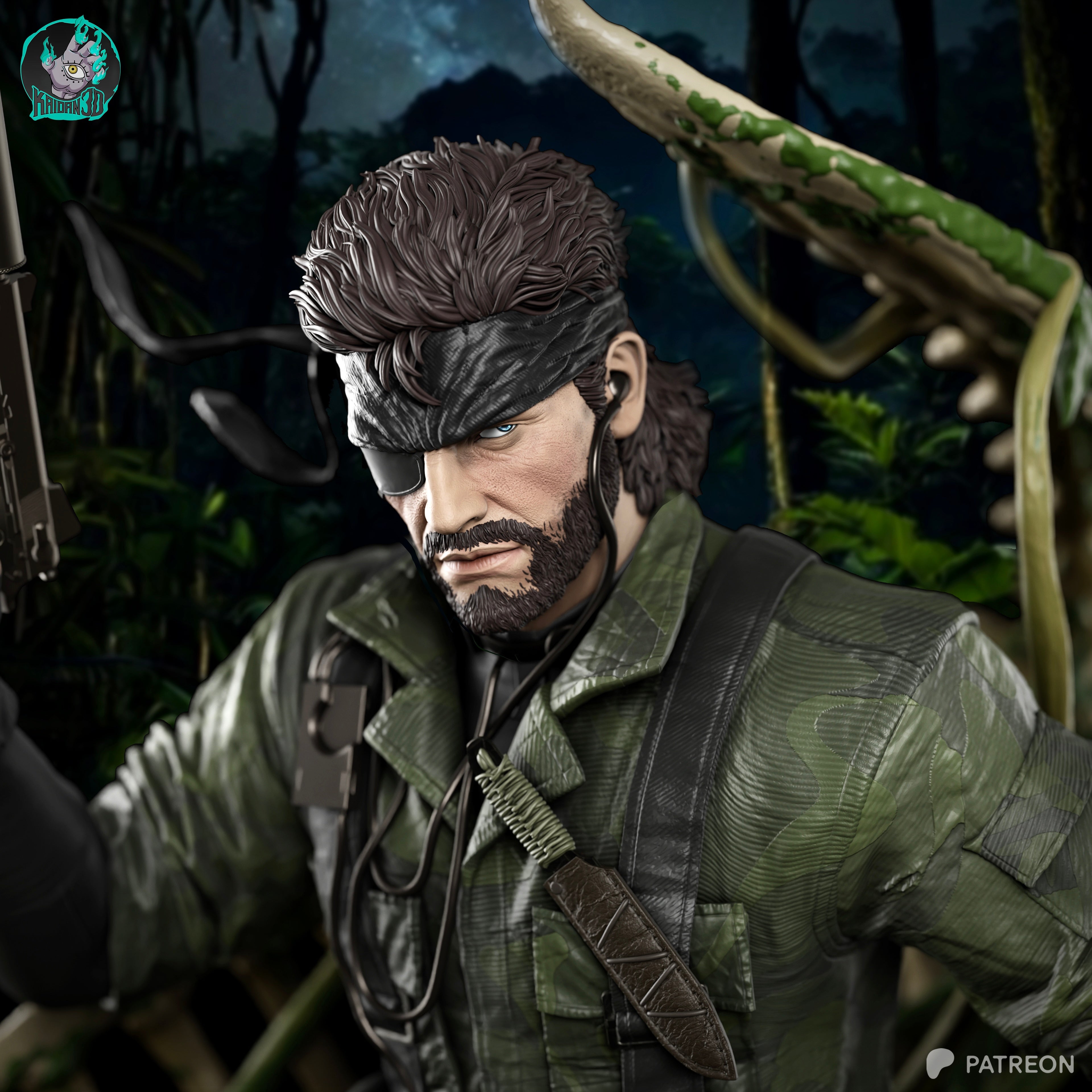 Phantom Operative - Maximum Detailed 16K Resin Statue