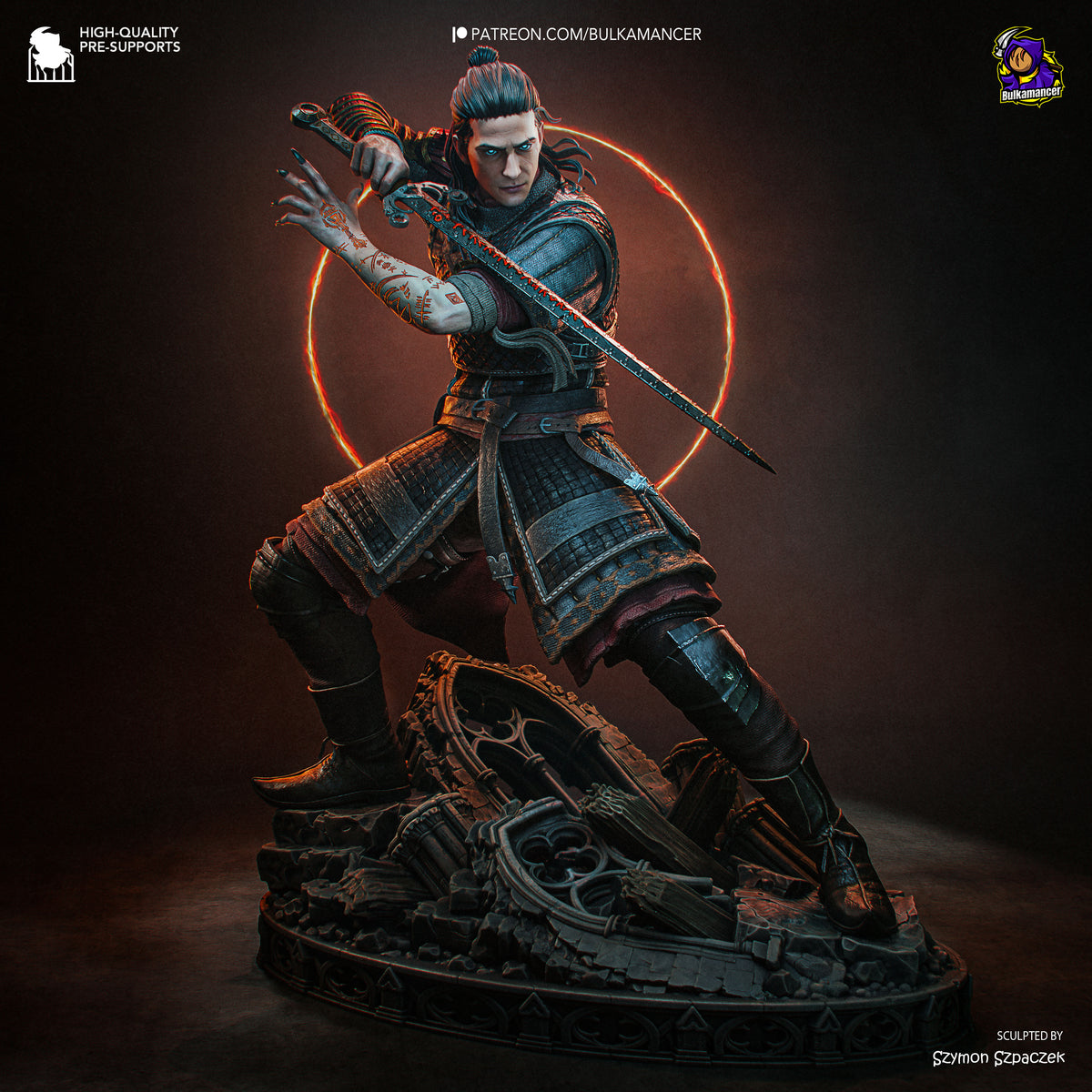 Blood & Dawn - Maximum Detailed 16K Resin Statue