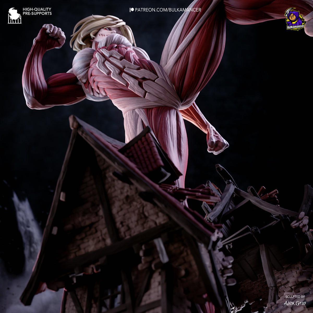 Hardened Fury - Maximum Detailed 16K Resin Statue