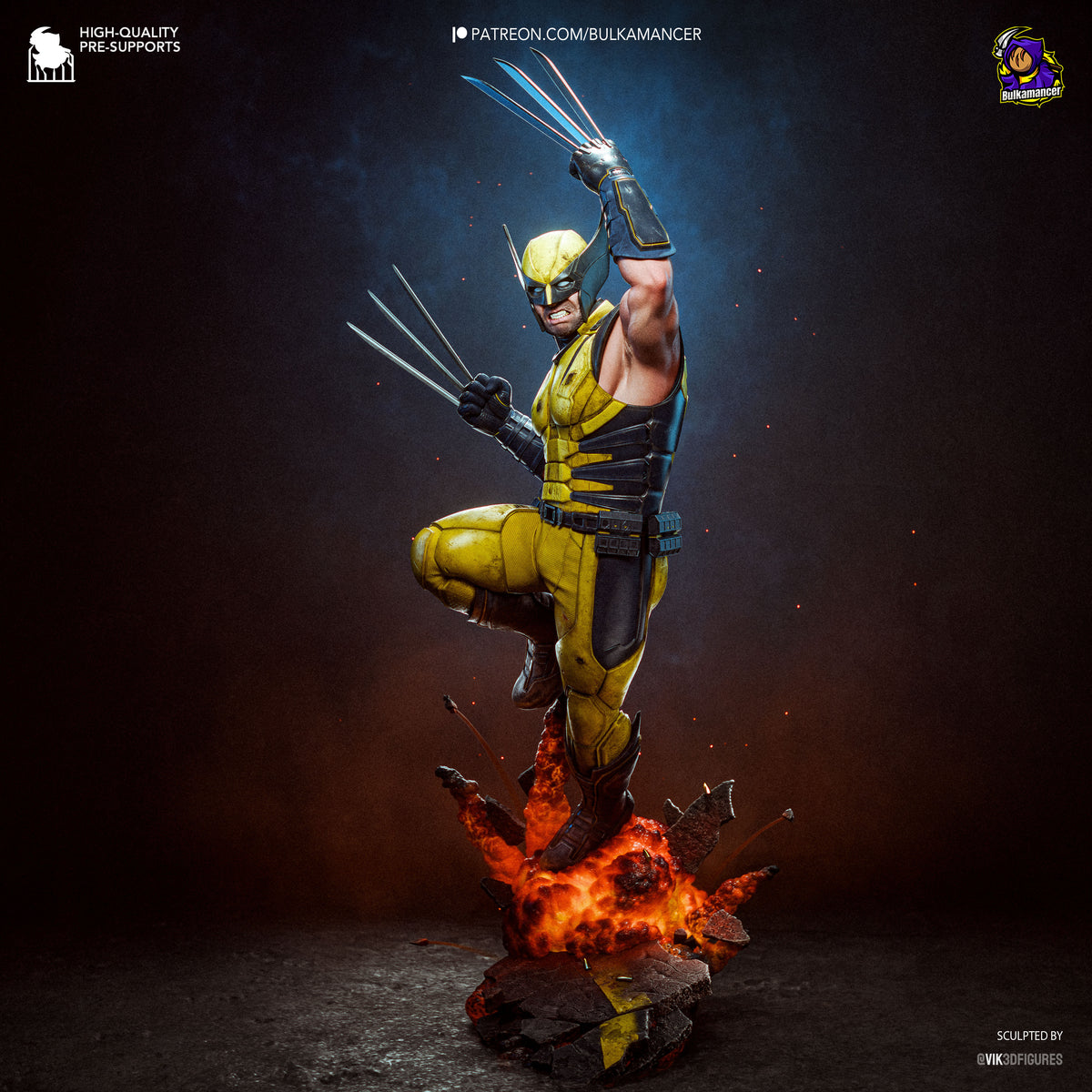 The Feral Weapon - Maximum Detailed 16K Resin Statue