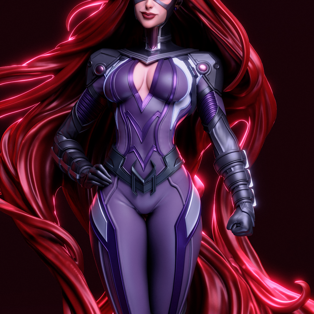 Crimson Crown - Maximum Detailed 16K Resin Statue