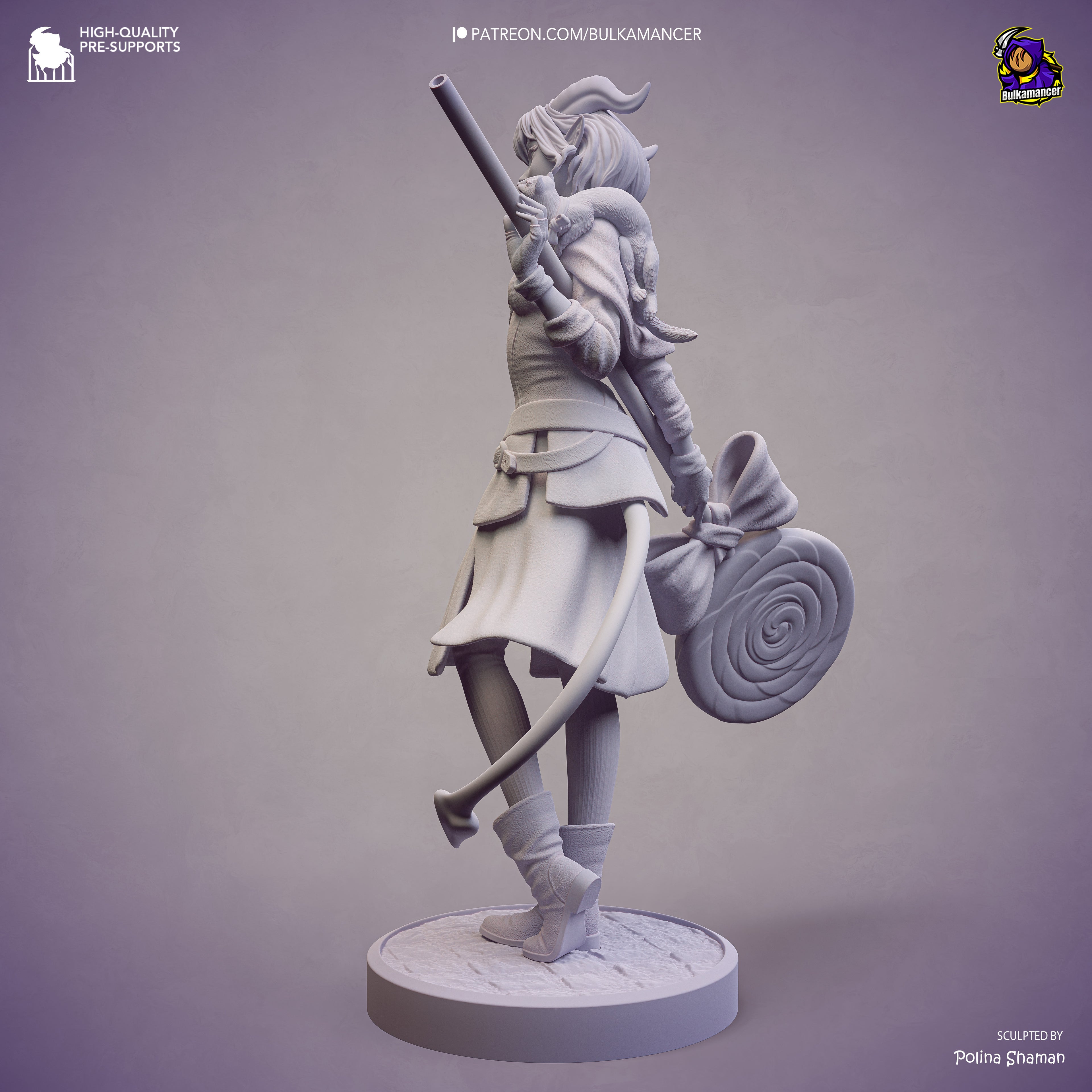 Violet Trickster - Maximum Detailed 16K Resin Statue