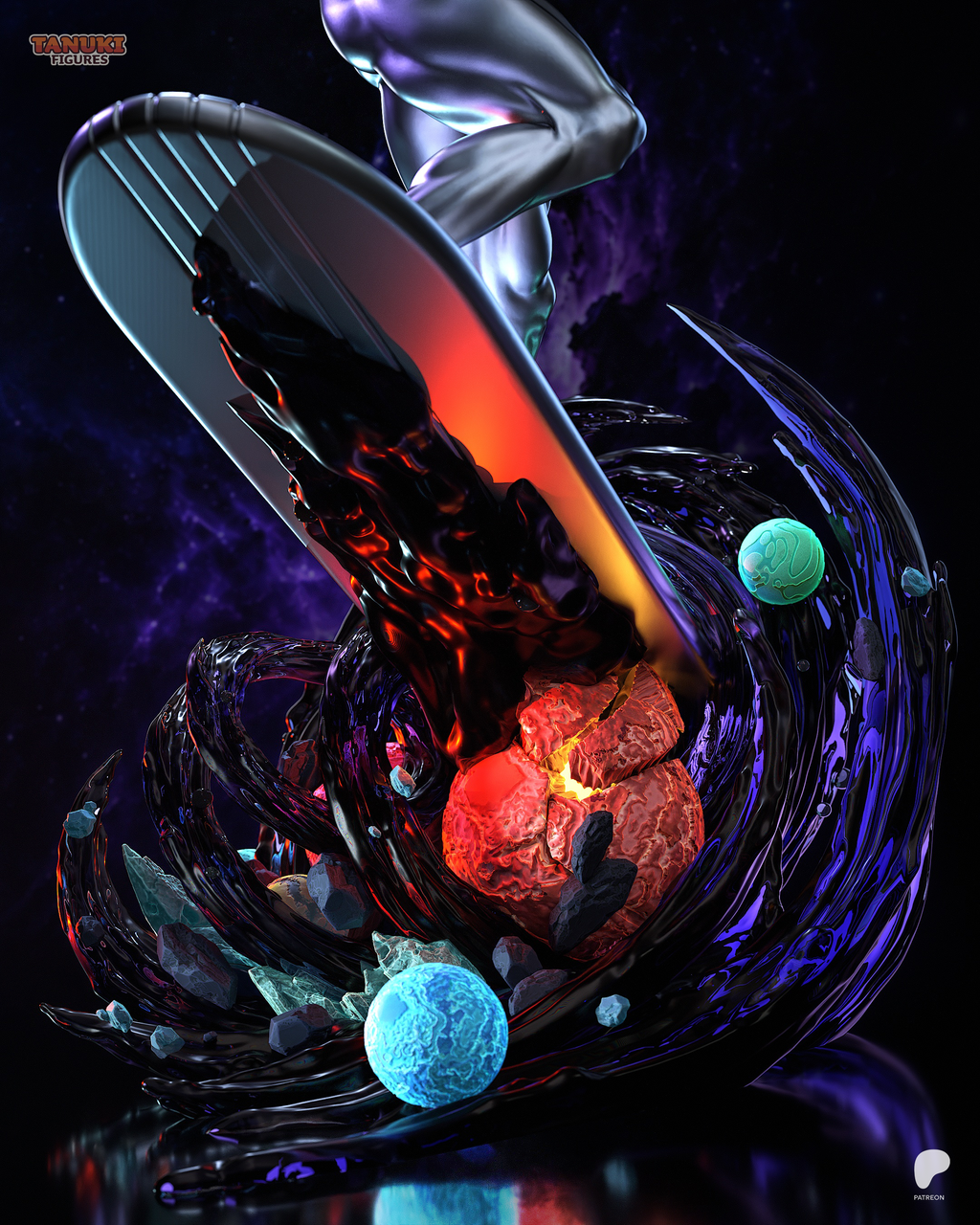 Beyond The Stars - Maximum Detailed 16K Resin Statue
