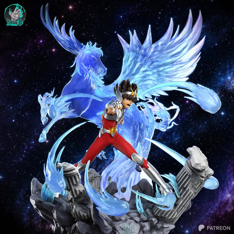 Pegasus Ascendant - Maximum Detailed 16K Resin Statue