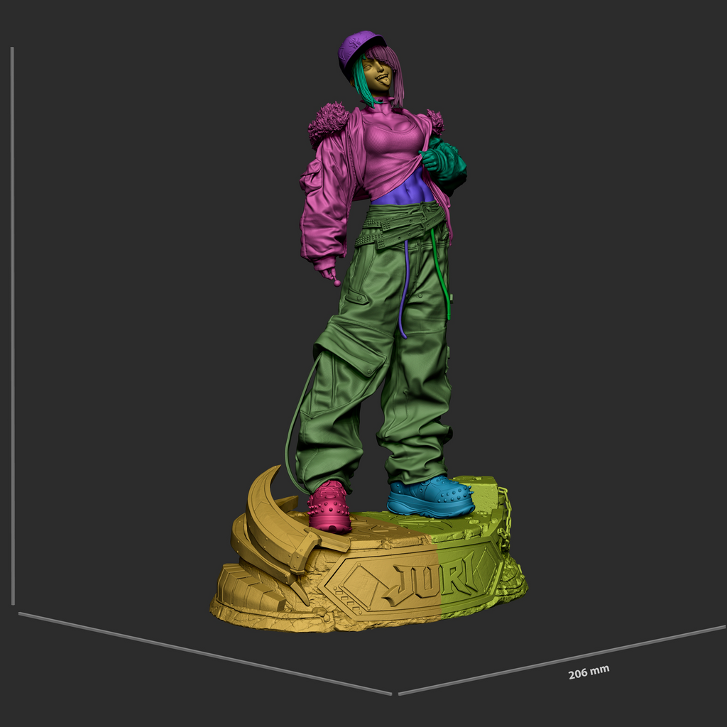 Violet Venom - Maximum Detailed 16K Resin Statue