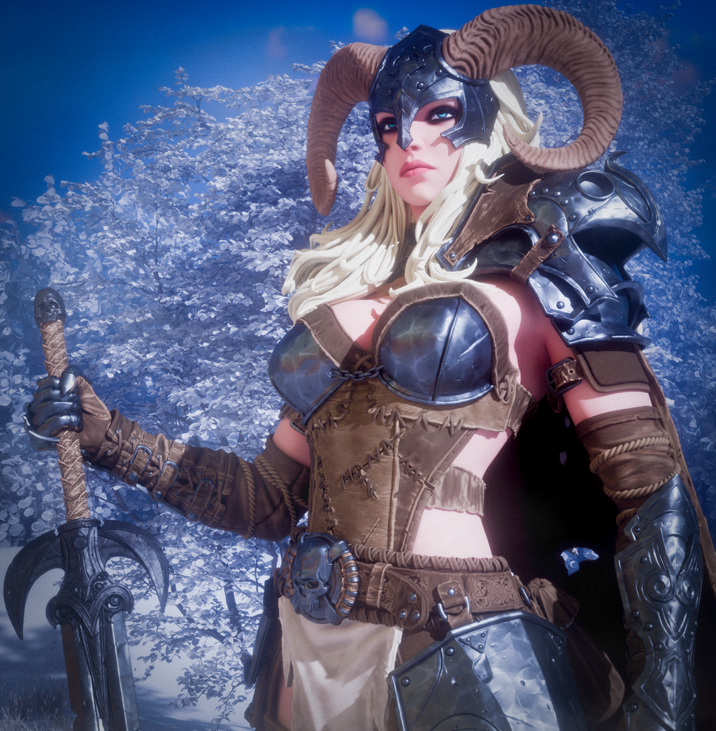 Warrior Of The North - Maximum Detailed 16K Resin Statue