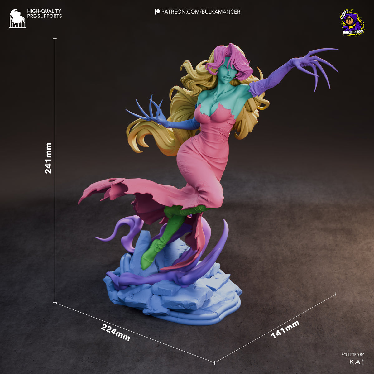 The Seventh Sin - Maximum Detailed 16K Resin Statue