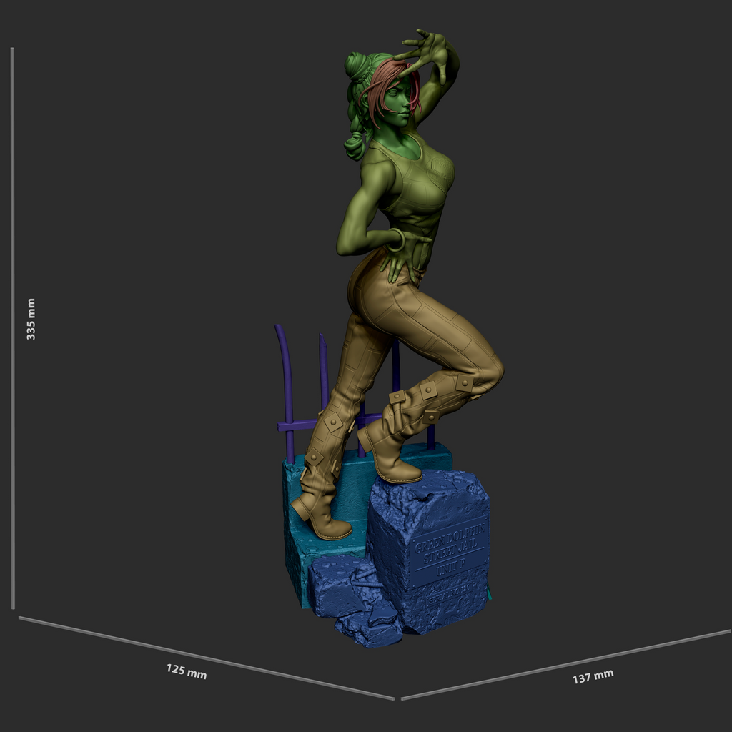 Prison Bloom - Maximum Detailed 16K Resin Statue