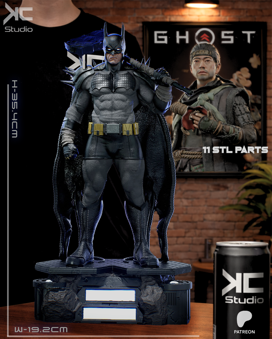 Bat Of Ruin - Maximum Detailed 16K Resin Statue