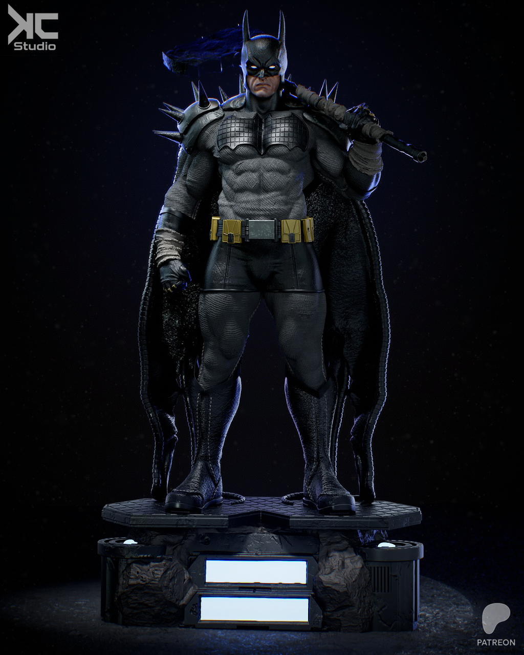 Bat Of Ruin - Maximum Detailed 16K Resin Statue