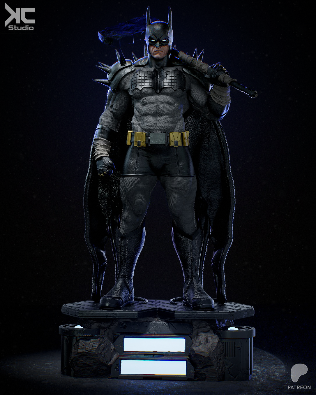 Bat Of Ruin - Maximum Detailed 16K Resin Statue