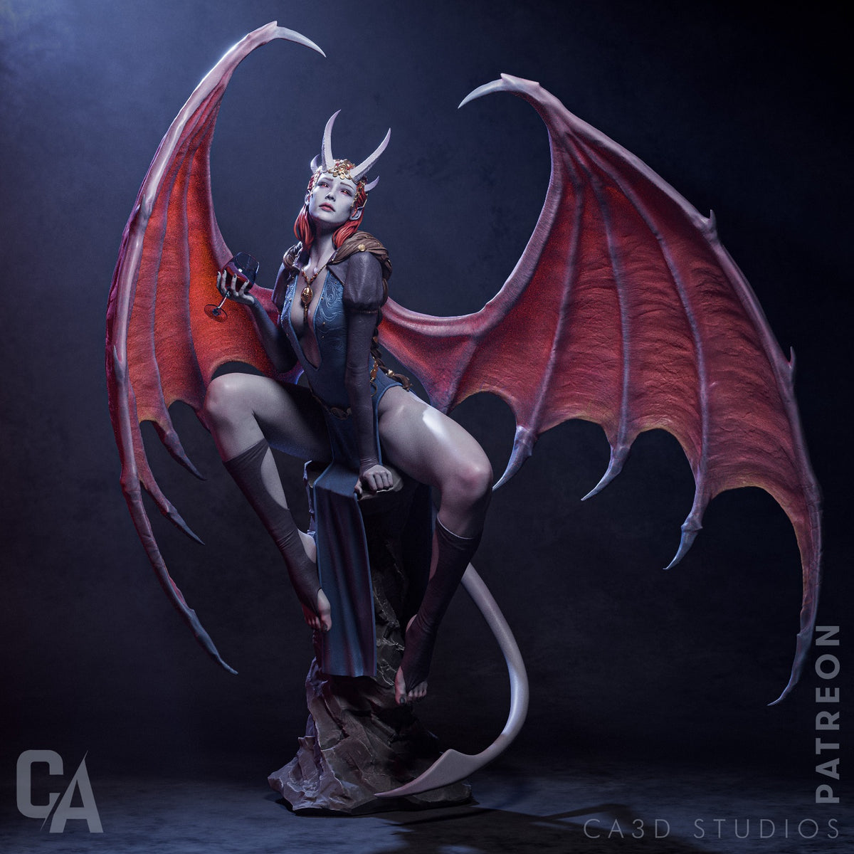 Devil’s Bargain - Maximum Detailed 16K Resin Statue