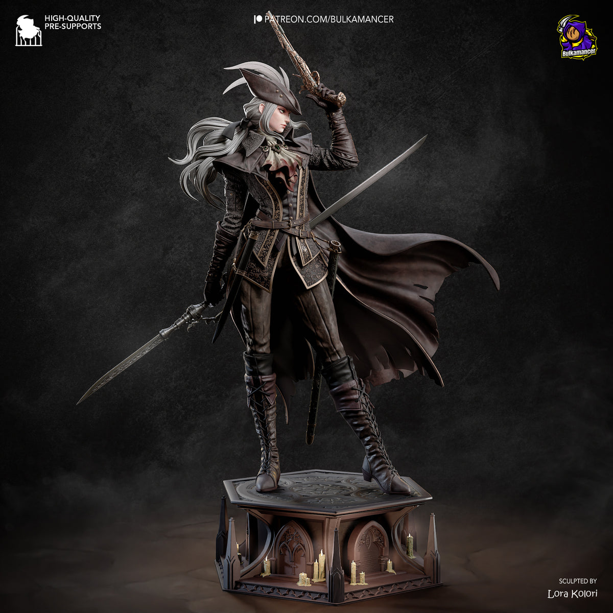 Scarlet Elegy - Maximum Detailed 16K Resin Statue