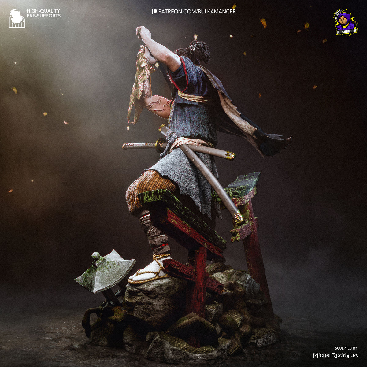 Blade Of The Oni - Maximum Detailed 16K Resin Statue